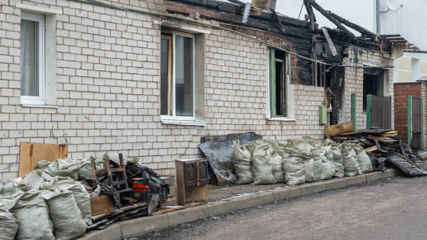 Professional Fire Damage Assessment technician working in Woodlyn, PA